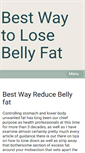 Mobile Screenshot of losebellyfat.simplesite.com